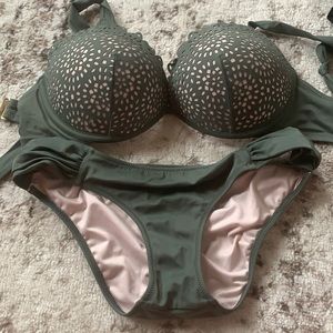 Green bikini